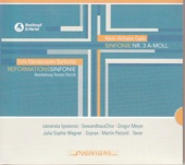 Cover CD Mendelssohn  "Reformationssymphonie" - Grafik mit Kreuzmotiv