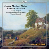 CD Cover Molter Sinfonien und Arien, Ölgemälde einer ländlichen Szene