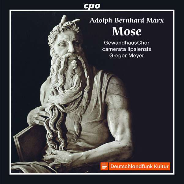 Cover CD "Mose" antike Marmorskulptur